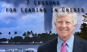 Bill George author of 7 Lessons For Leading in Crisis